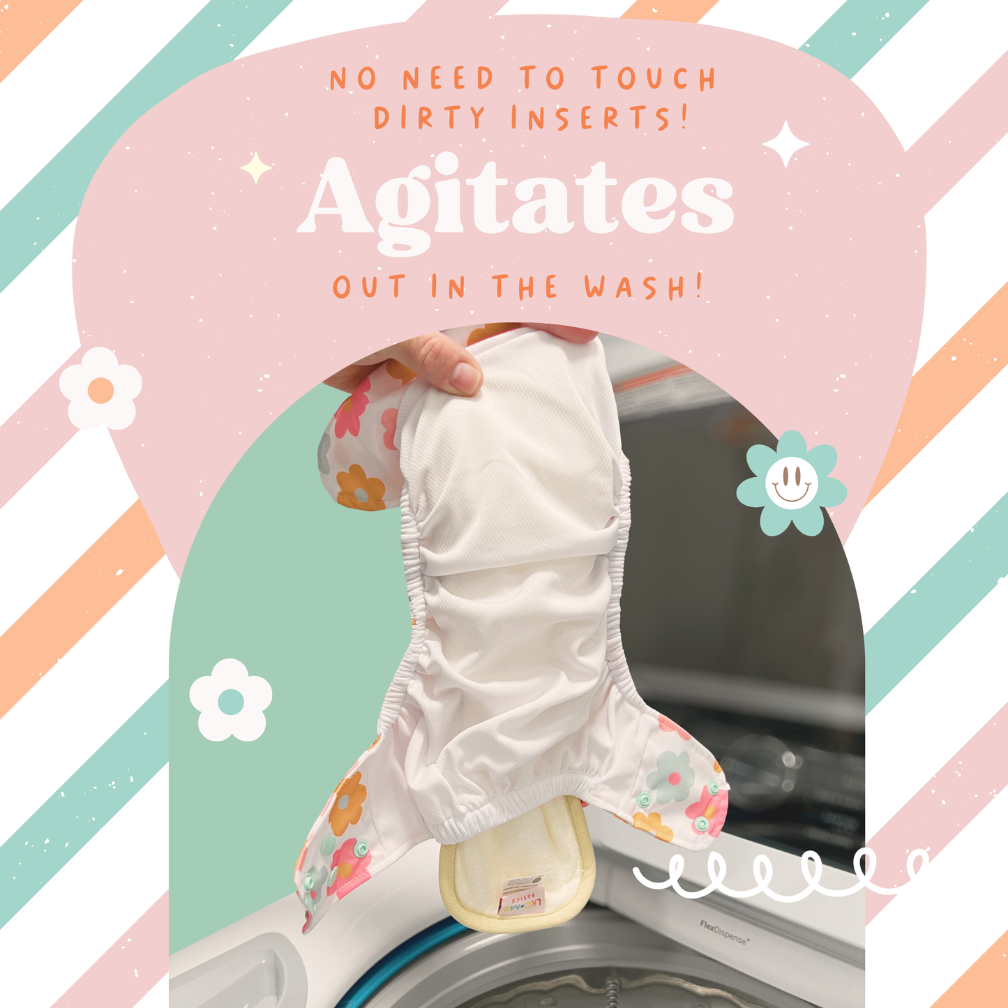 pocket cloth diaper with athletic wicking jersey awj. Lighthouse Kids best cloth diaper brand.