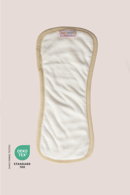 LKC+Me - Pocket Cloth Diaper Curved Bamboo Insert